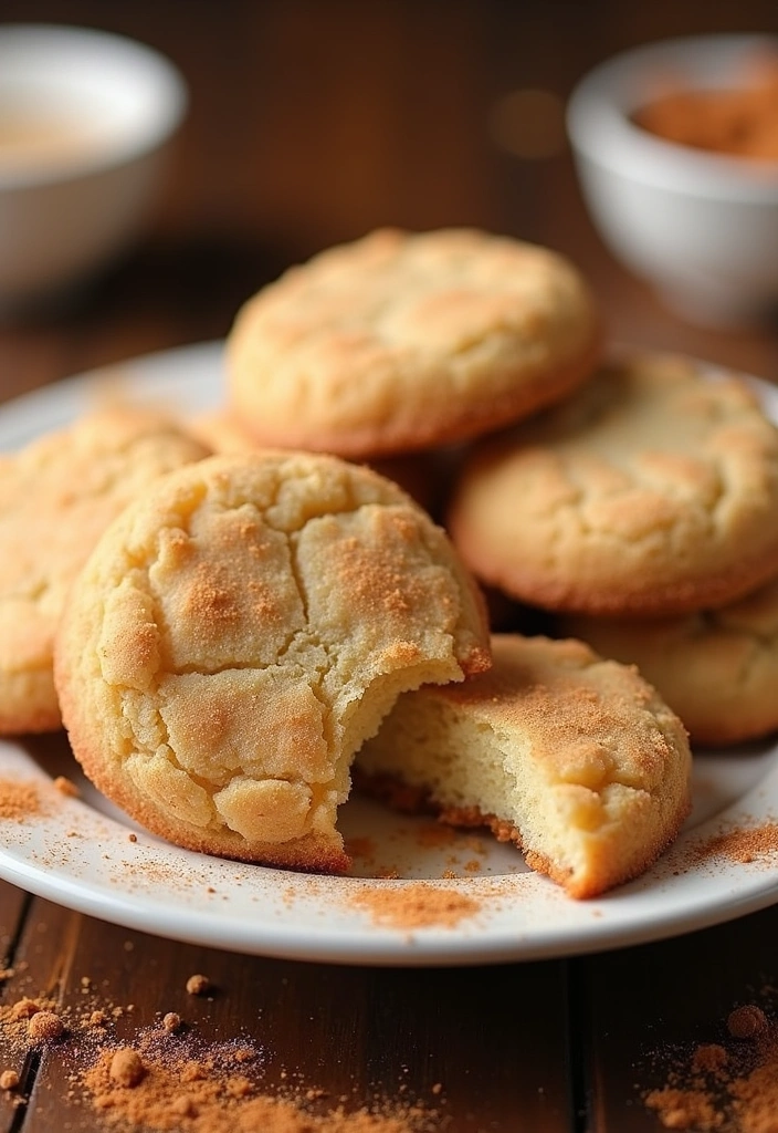15 Decadent Keto Desserts You'll Crave (And They're All Low Carb!) - 11. Keto Snickerdoodles