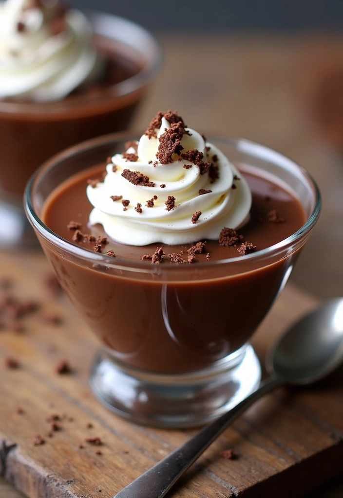 15 Decadent Keto Desserts You'll Crave (And They're All Low Carb!) - 13. Keto Chocolate Pudding