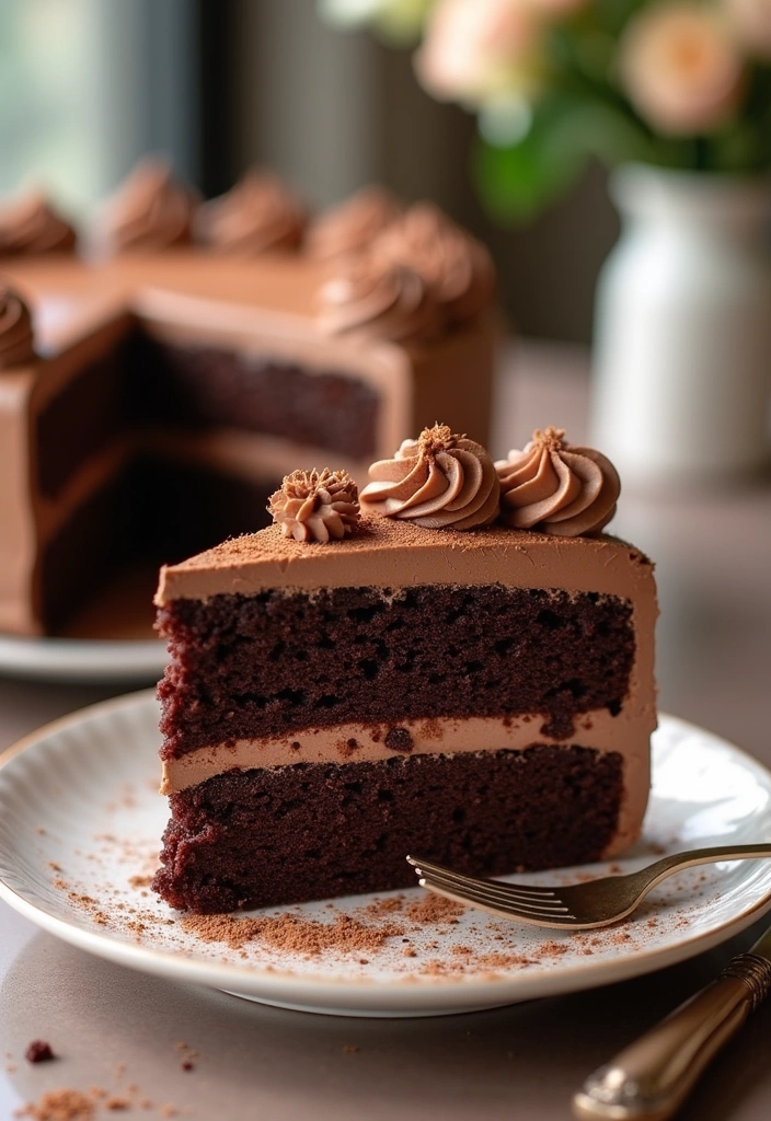15 Decadent Keto Desserts You'll Crave (And They're All Low Carb!) - 15. Keto Chocolate Cake