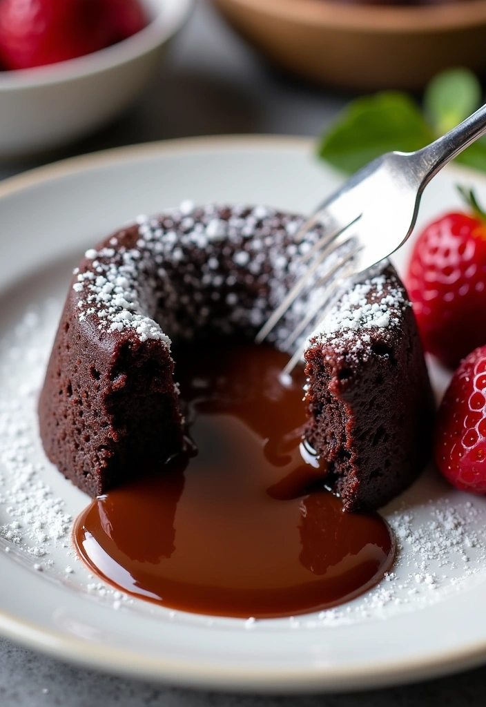 15 Decadent Keto Desserts You'll Crave (And They're All Low Carb!) - 6. Keto Lava Cake
