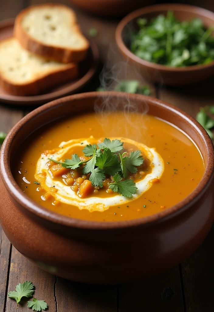 15 Healthy Meals You'll Crave (Even Picky Eaters Will Love #7!) - 11. Coconut Curry Lentil Soup