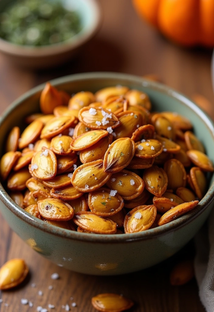 15 Quick and Delicious Keto Snacks You Can Make in Minutes (Try #6 for a Surprise!) - 13. Pumpkin Seeds