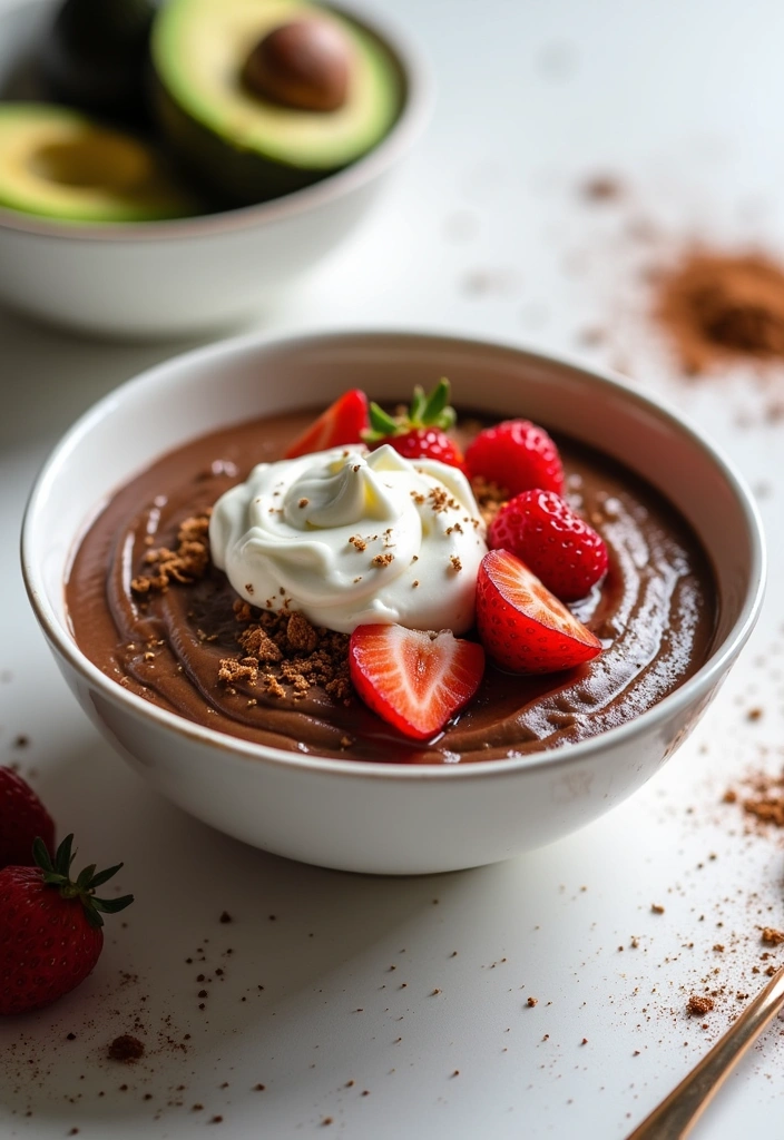 15 Quick and Delicious Keto Snacks You Can Make in Minutes (Try #6 for a Surprise!) - 6. Surprise Snack: Chocolate Avocado Pudding