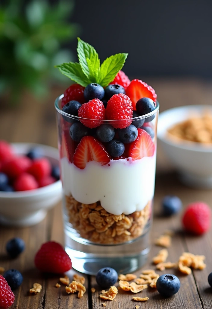 19 Healthy Snacks That Are So Good, You'll Forget They're Good for You! (#11 Is a Game Changer!) - 3. Greek Yogurt Parfaits