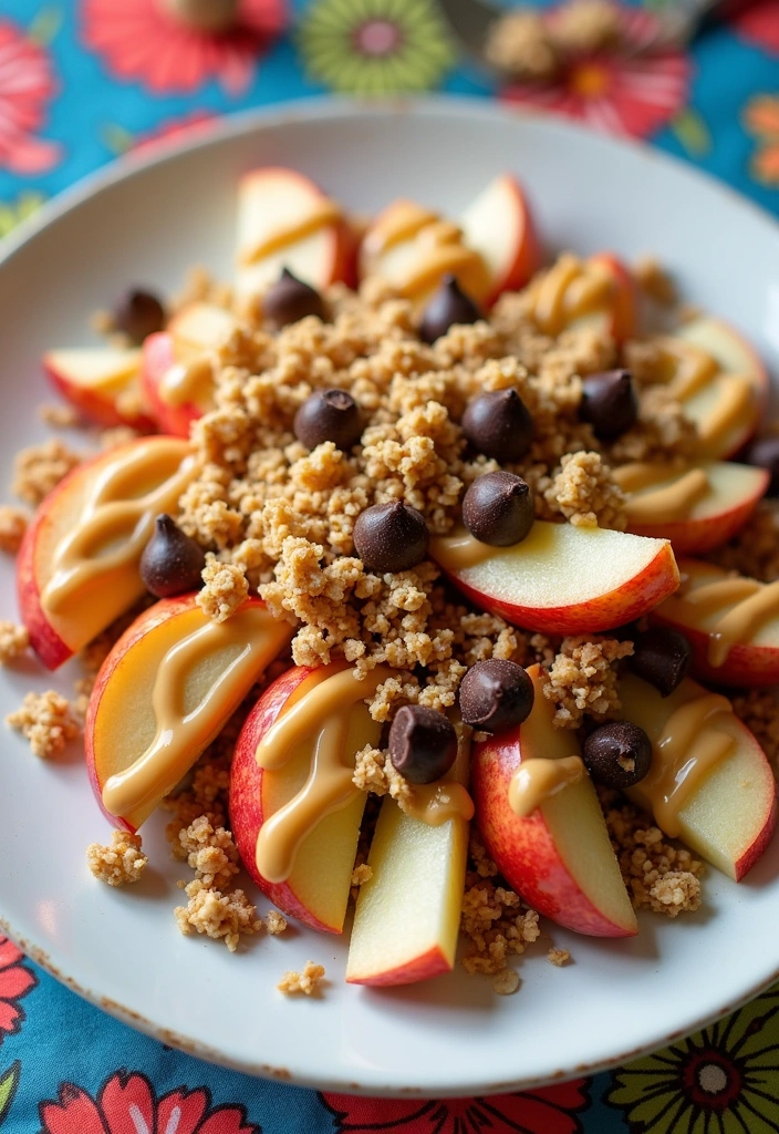19 Healthy Snacks That Are So Good, You'll Forget They're Good for You! (#11 Is a Game Changer!) - 7. Apple Nachos