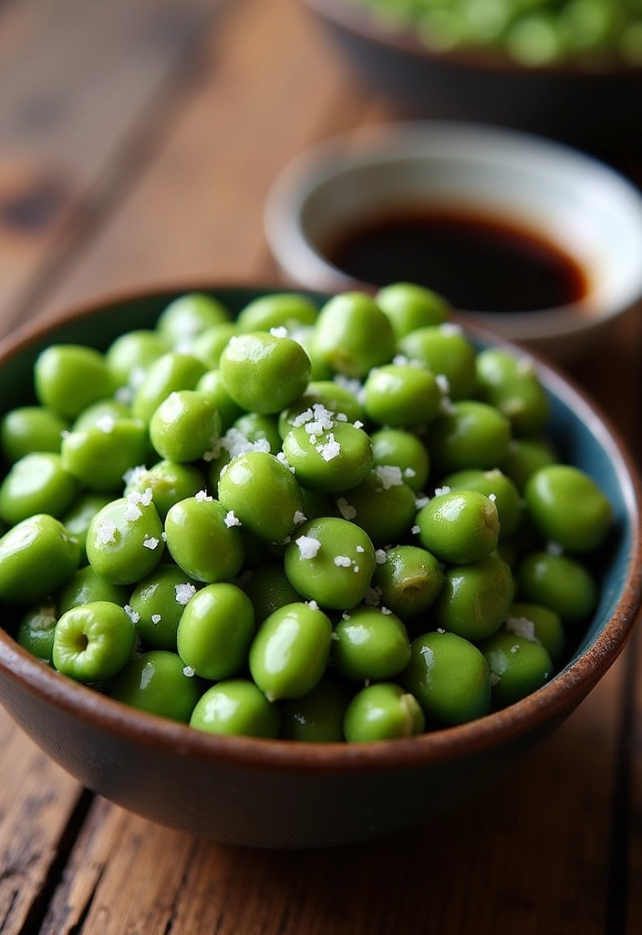 19 Healthy Snacks That Are So Good, You'll Forget They're Good for You! (#11 Is a Game Changer!) - 9. Edamame with Sea Salt