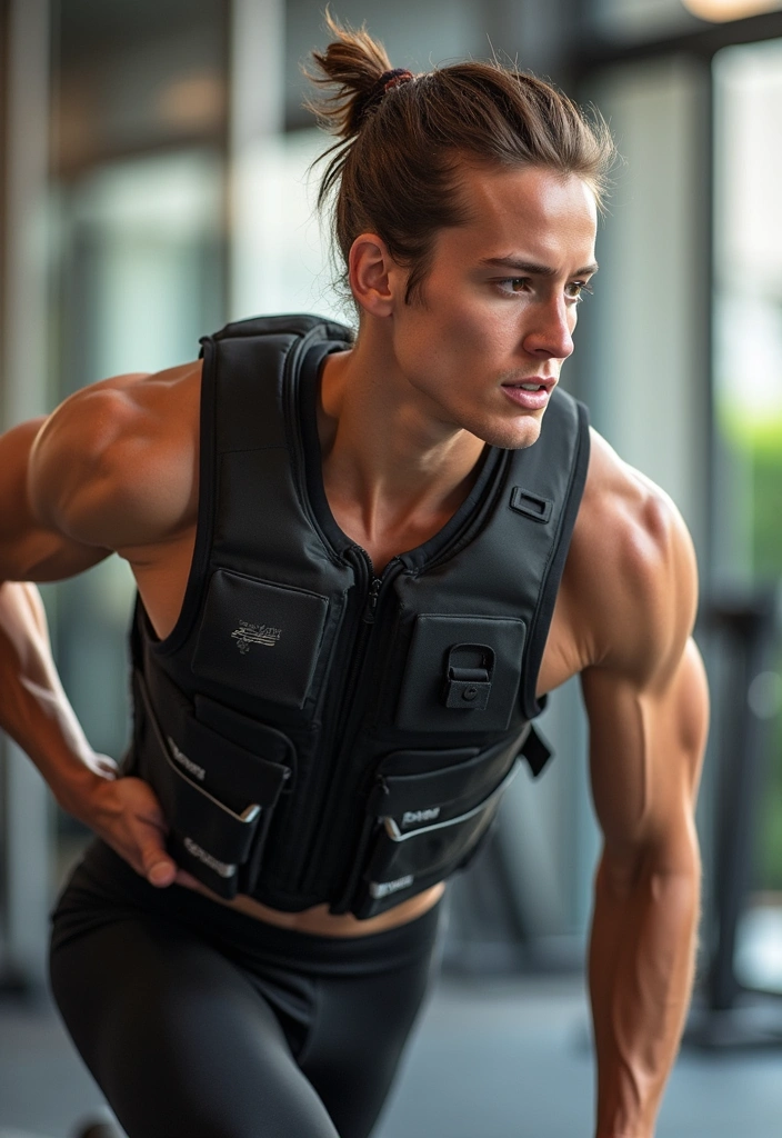 19 Must-Have Fitness Gear Items That Will Transform Your Workout Routine (Don't Miss #12!) - 15. Adjustable Weight Vest