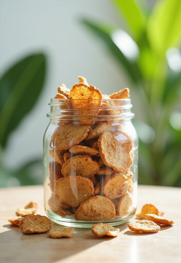 20 Low-Carb Snack Ideas That'll Keep You Satisfied All Day Long! - 12. Coconut Chips