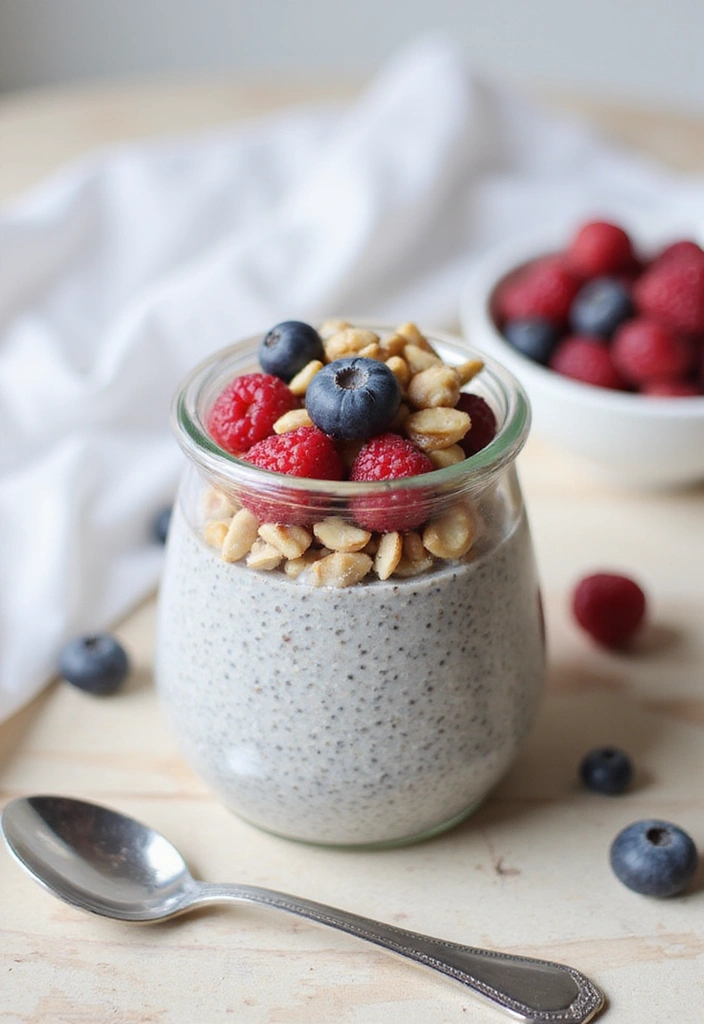20 Low-Carb Snack Ideas That'll Keep You Satisfied All Day Long! - 15. Chia Seed Pudding