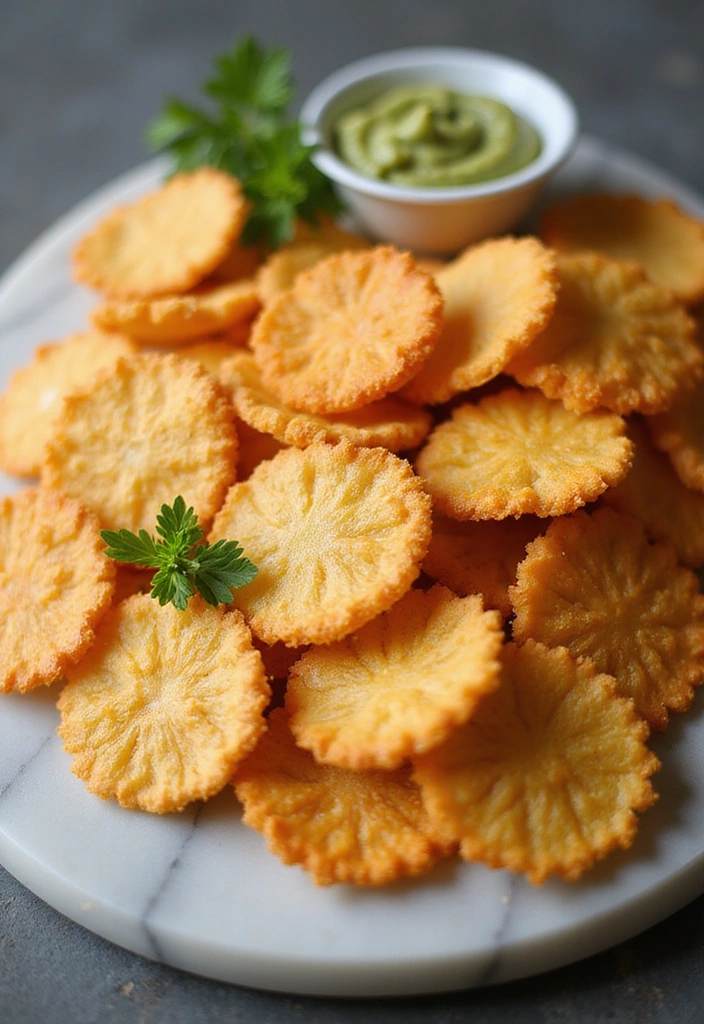 20 Low-Carb Snack Ideas That'll Keep You Satisfied All Day Long! - 2. Cheese Crisps
